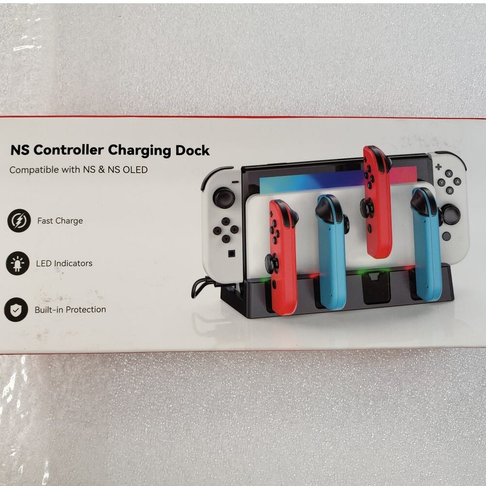 NS Controller Charging Dock for Nintendo Switch & Switch OLED